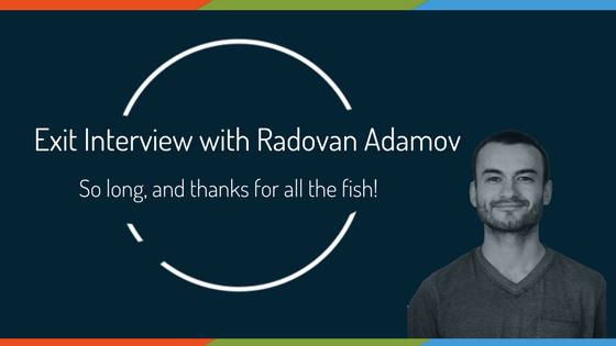Exit interview Radovan Adamov